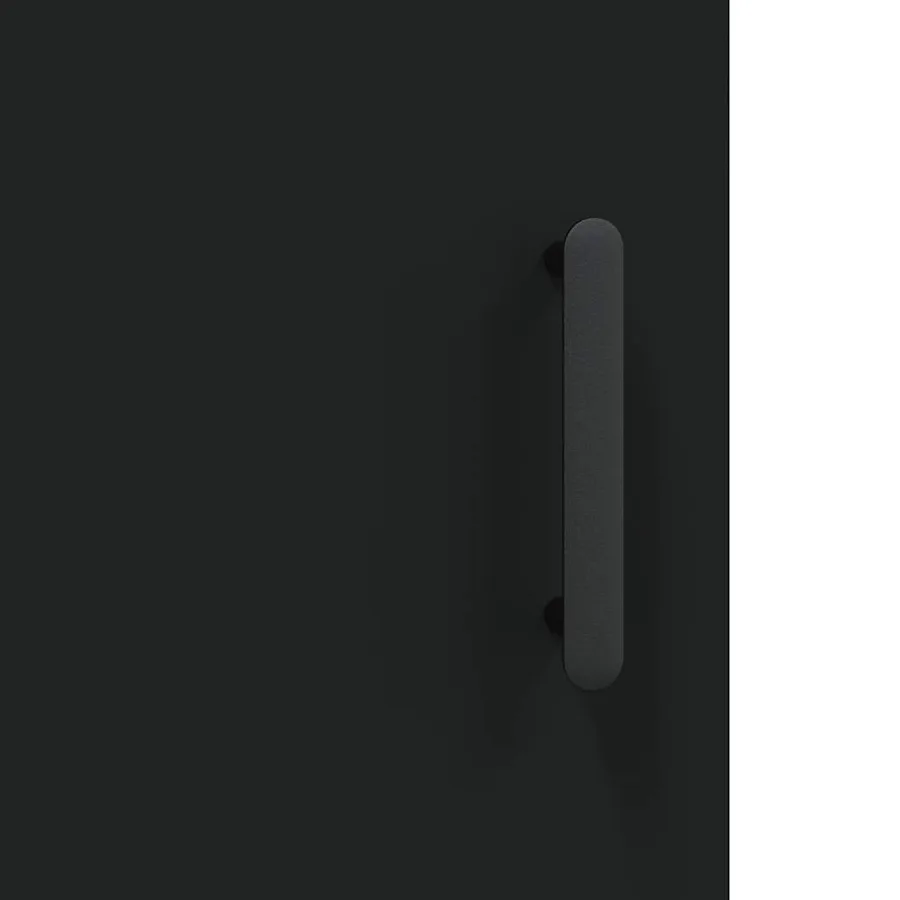 Armoire murale noir 69,5x34x90 cm bois d'ingénierie - 11