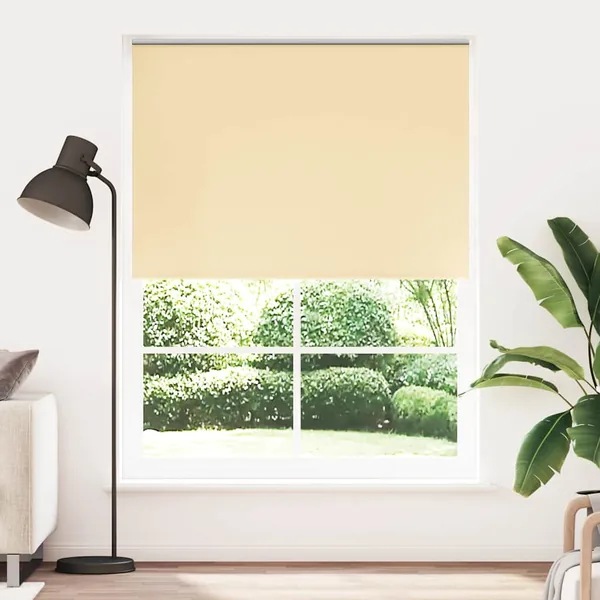 Store enrouleur occultant 164,4 x 230 cm, largeur du tissu 160 cm, beige