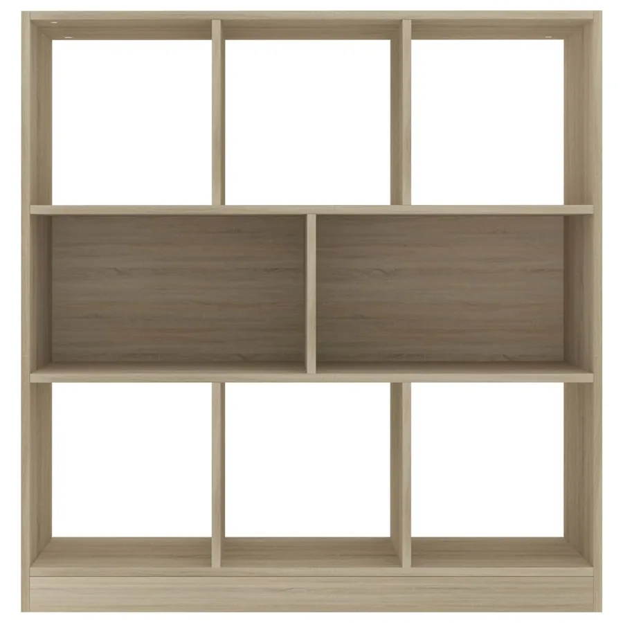 Bibliothèque Chêne sonoma 97,5x29,5x100 cm Bois d'ingénierie - 4
