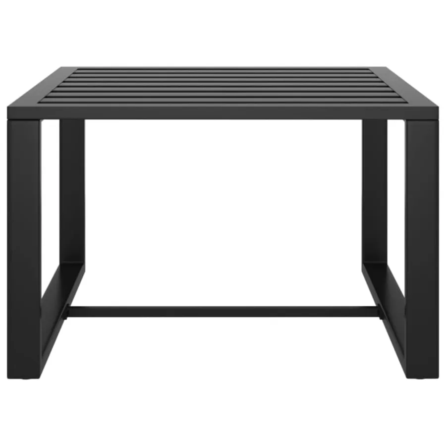 Salon de jardin 7 pcs avec coussins Aluminium Anthracite - 6