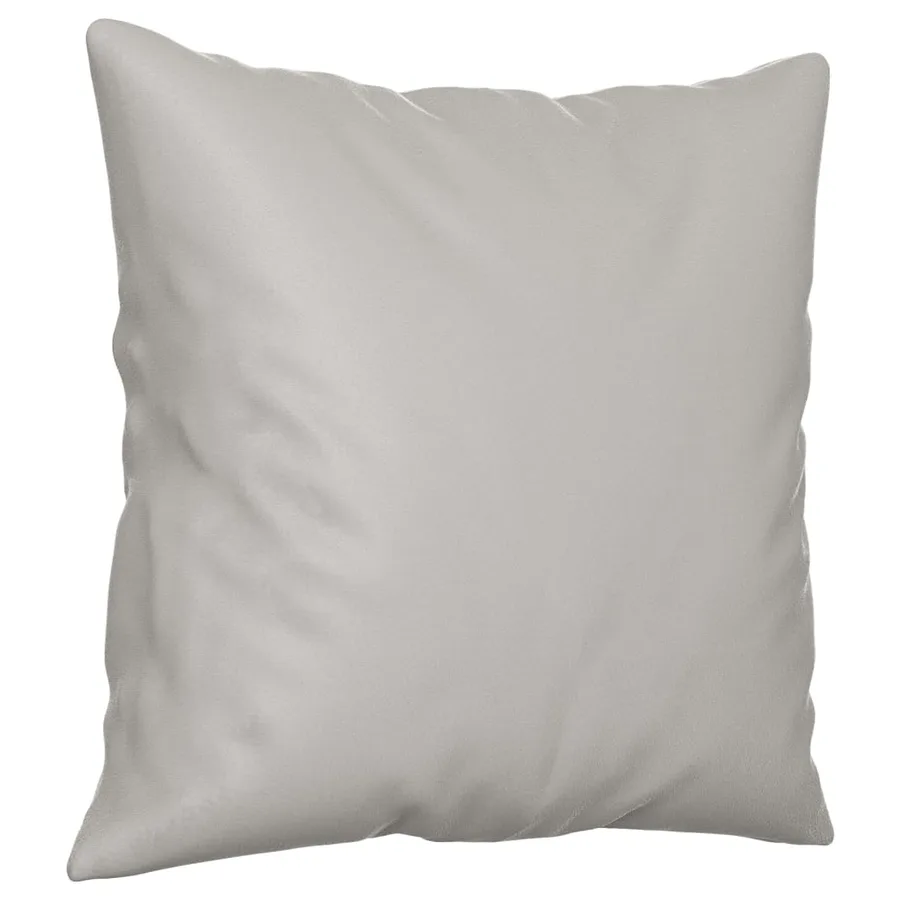 Coussins décoratifs lot de 2 Gris clair Tissu microfibre - 3