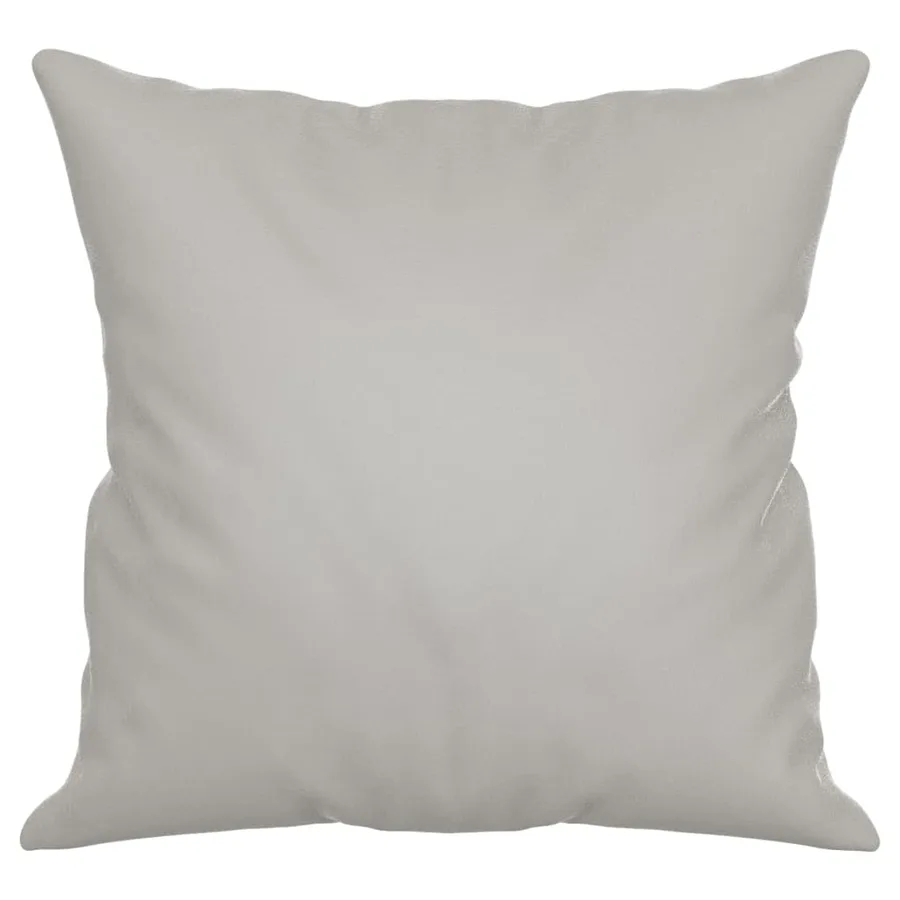 Coussins décoratifs lot de 2 Gris clair Tissu microfibre - 4