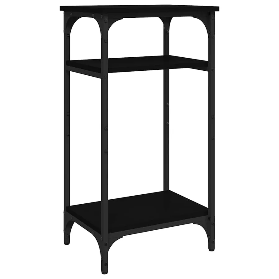Table d'appoint Noir 40x30x75 cm Bois d'ingénierie - 2