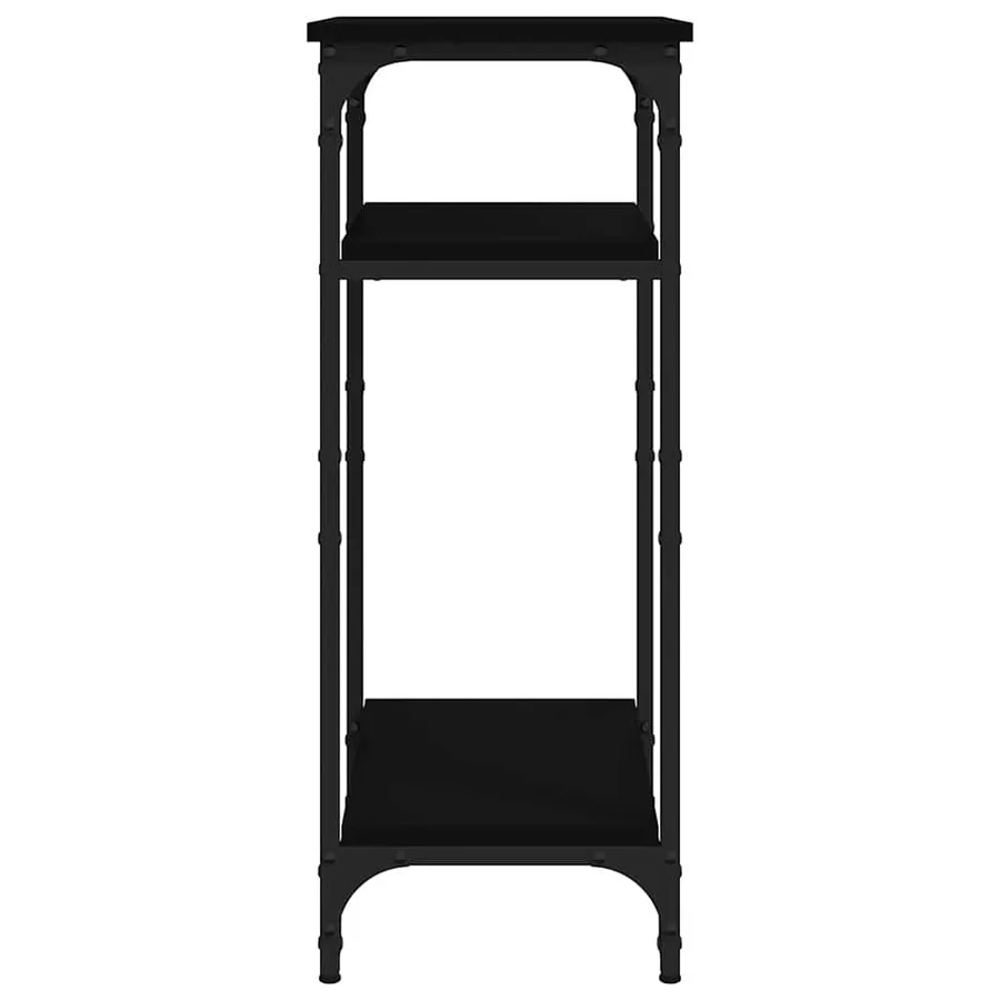 Table d'appoint Noir 40x30x75 cm Bois d'ingénierie - 5