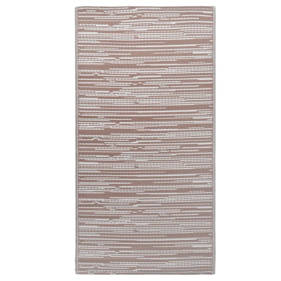 Tapis d'extérieur ARAKIL marron 120x180 cm PP - 2