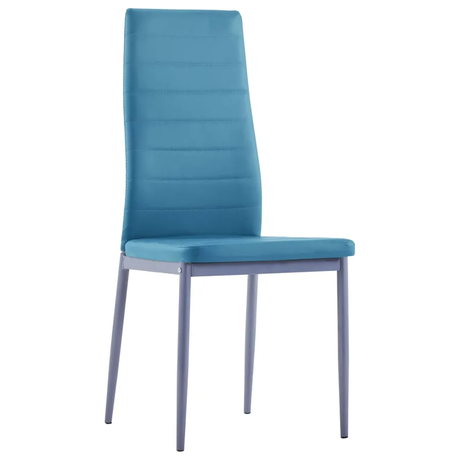 Ensemble de salle à manger 5 pcs Bleu - 7