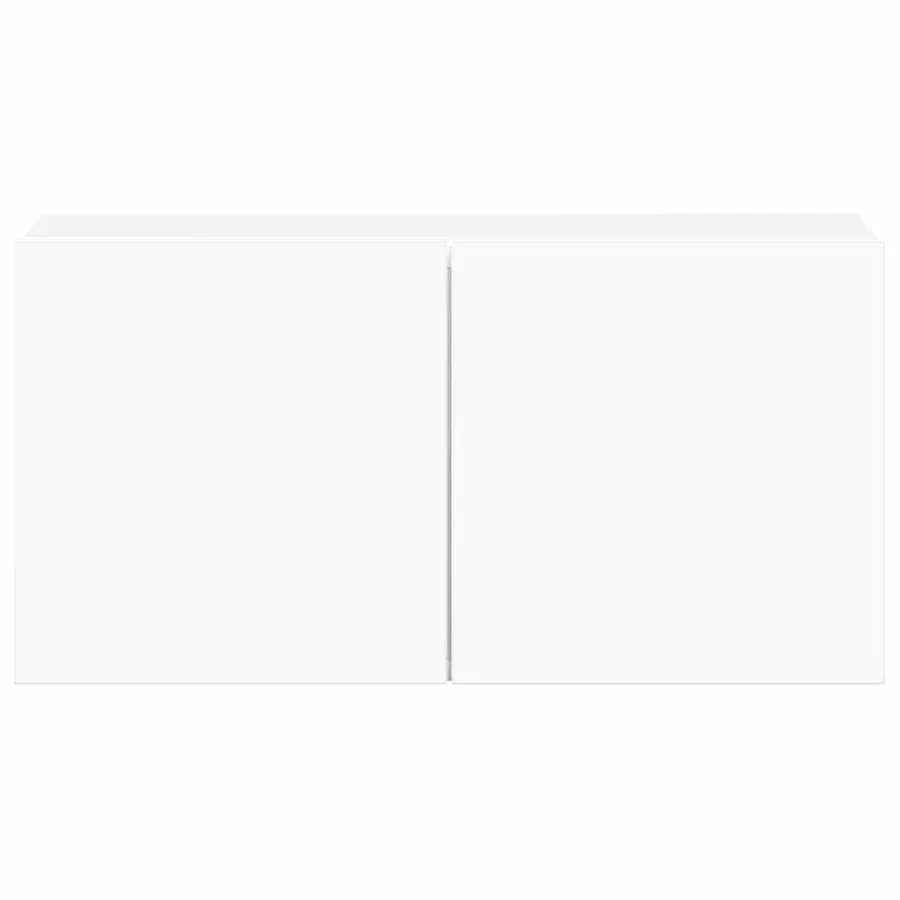 Ensemble de meubles TV 5 pcs Blanc Bois d'ingénierie - 6
