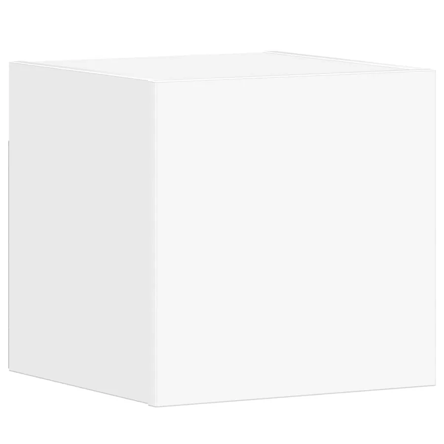 Ensemble de meubles TV 5 pcs Blanc Bois d'ingénierie - 9