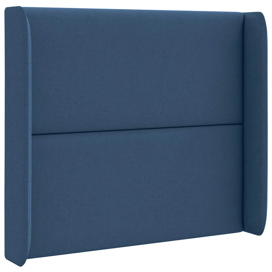 Oreille de tête de lit Bleu 80 x 16 x 4 cm tissu - 3