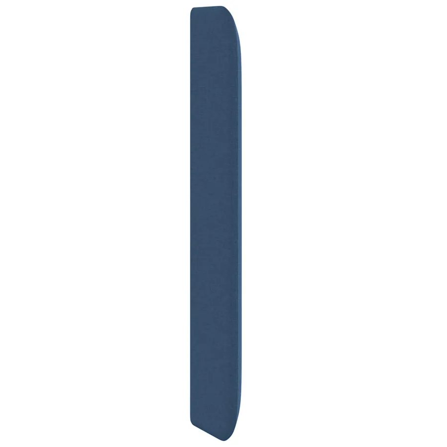 Oreille de tête de lit Bleu 80 x 16 x 4 cm tissu - 7