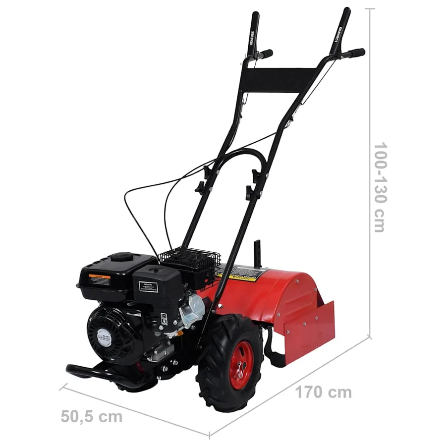 Cultivateur à essence 6,5 ch 196 cc - 12