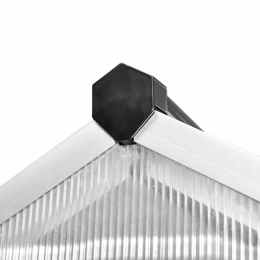 Serre Aluminium renforcé 3,46 m² - 5