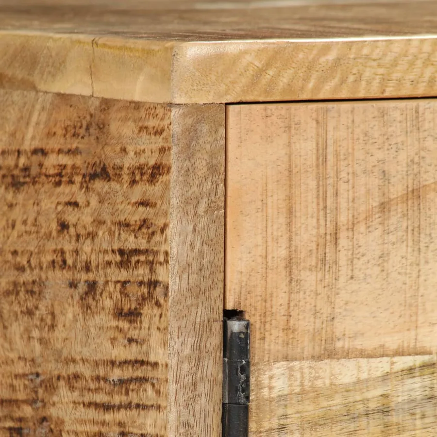 Buffet Bois de manguier massif 150x40x80 cm - 7