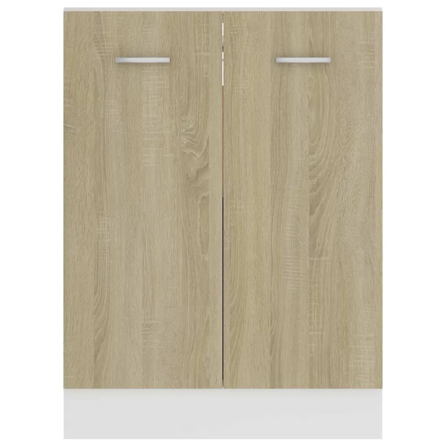 Meuble bas "Lyon" Chêne Sonoma 60 x 46 x 81,5 cm Bois d'ingénierie - 6