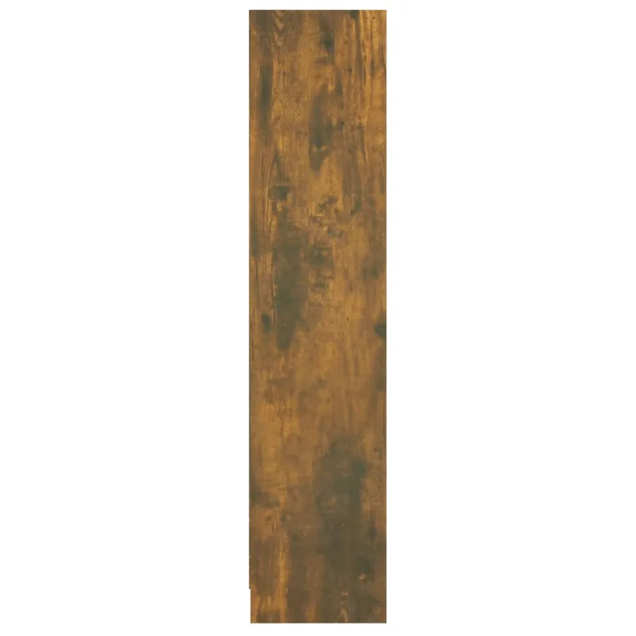 Bibliothèque Chêne fumé 60x24x109 cm Bois d'ingénierie - 6