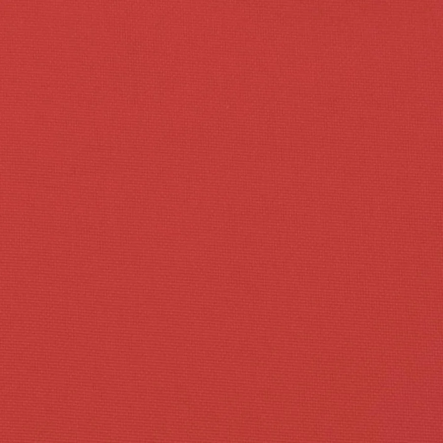 Coussin rond rouge Ø 100 x11 cm tissu oxford - 6