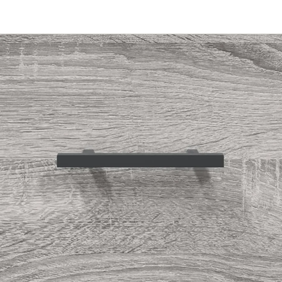 Buffet haut Sonoma gris 69,5x34x180 cm Bois d'ingénierie - 11