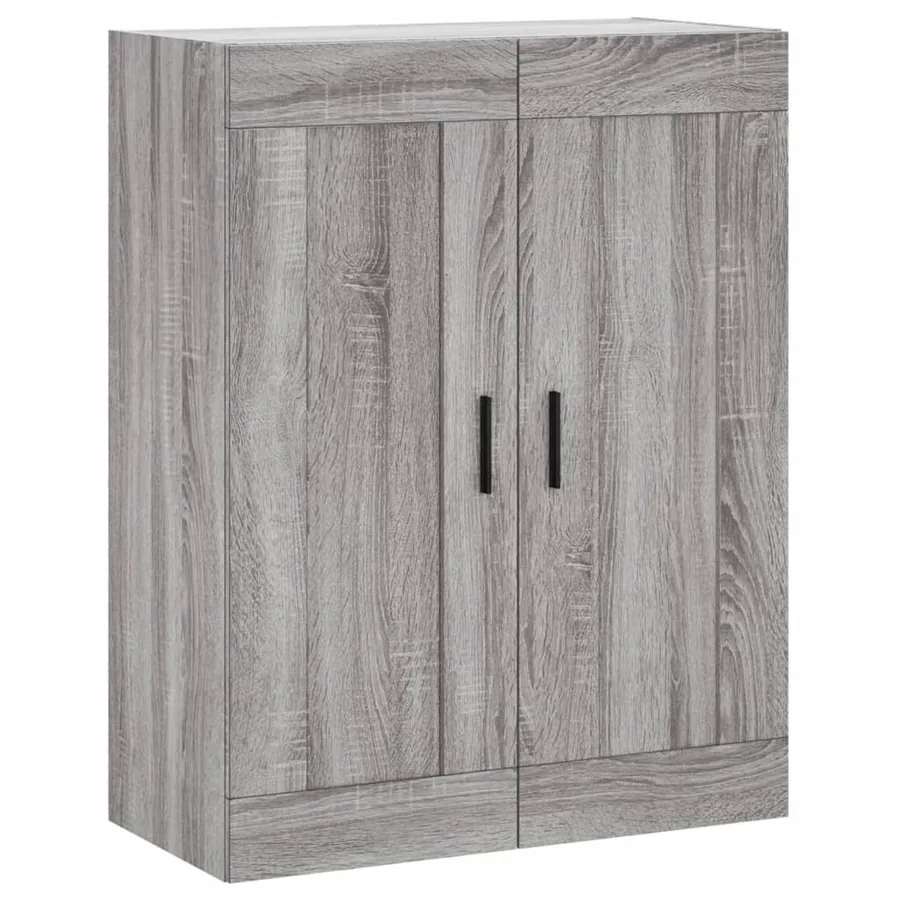 Buffet haut Sonoma gris 69,5x34x180 cm Bois d'ingénierie - 5