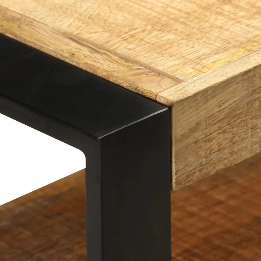 Meuble TV 150x30x45 cm Bois solide de manguier - 6