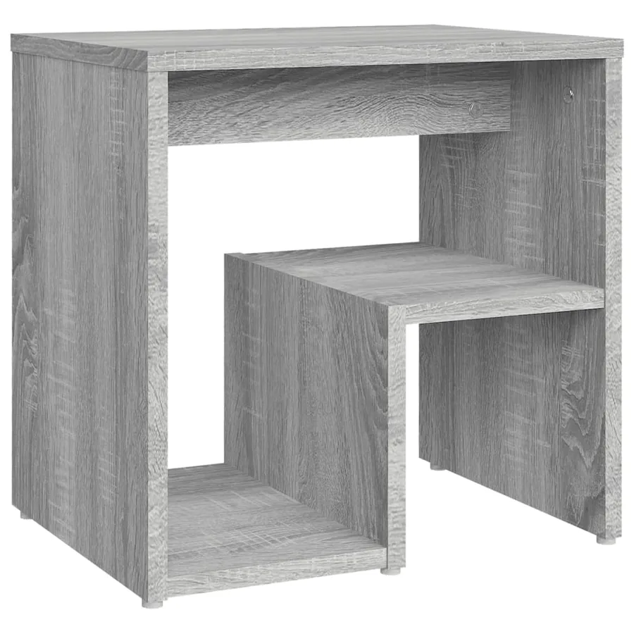 Tables de chevet 2 pcs Sonoma gris 40x30x40 cm Bois ingénierie - 4