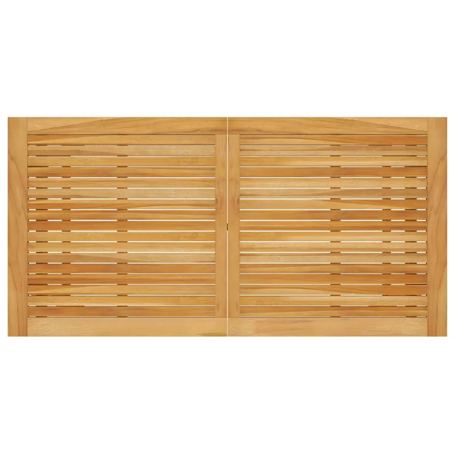 Ensemble à manger de jardin 5 pcs Noir - 18