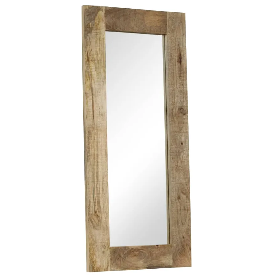 Miroir Bois massif de manguier 50 x 110 cm - 10