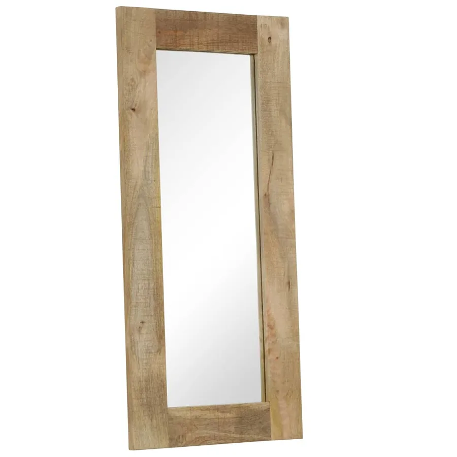 Miroir Bois massif de manguier 50 x 110 cm - 8