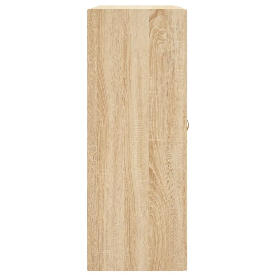 Armoires murales 2 pcs chêne sonoma bois d'ingénierie - 7