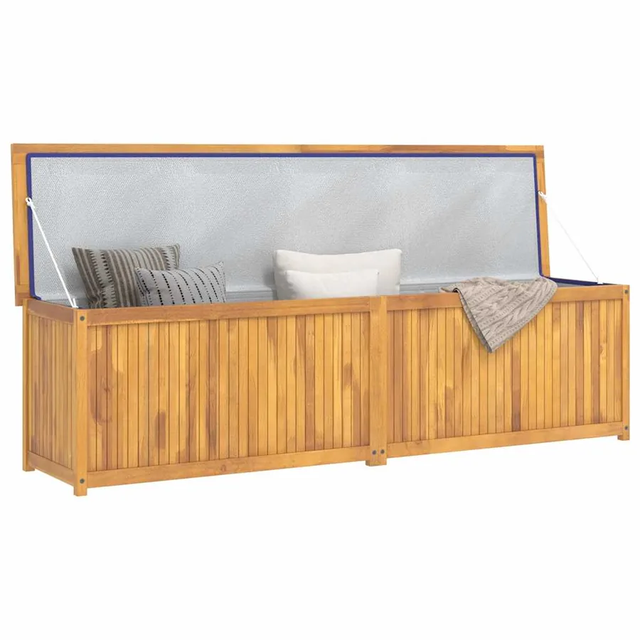Boîte de jardin 200x50x55 cm Bois massif de teck - 3