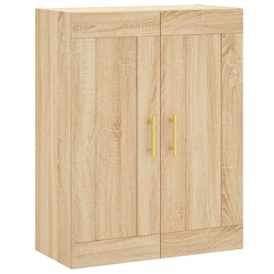 Armoires murales 2 pcs chêne sonoma bois d'ingénierie - 5
