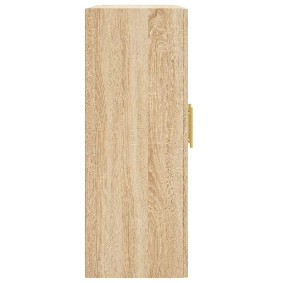 Armoires murales 2 pcs chêne sonoma bois d'ingénierie - 7