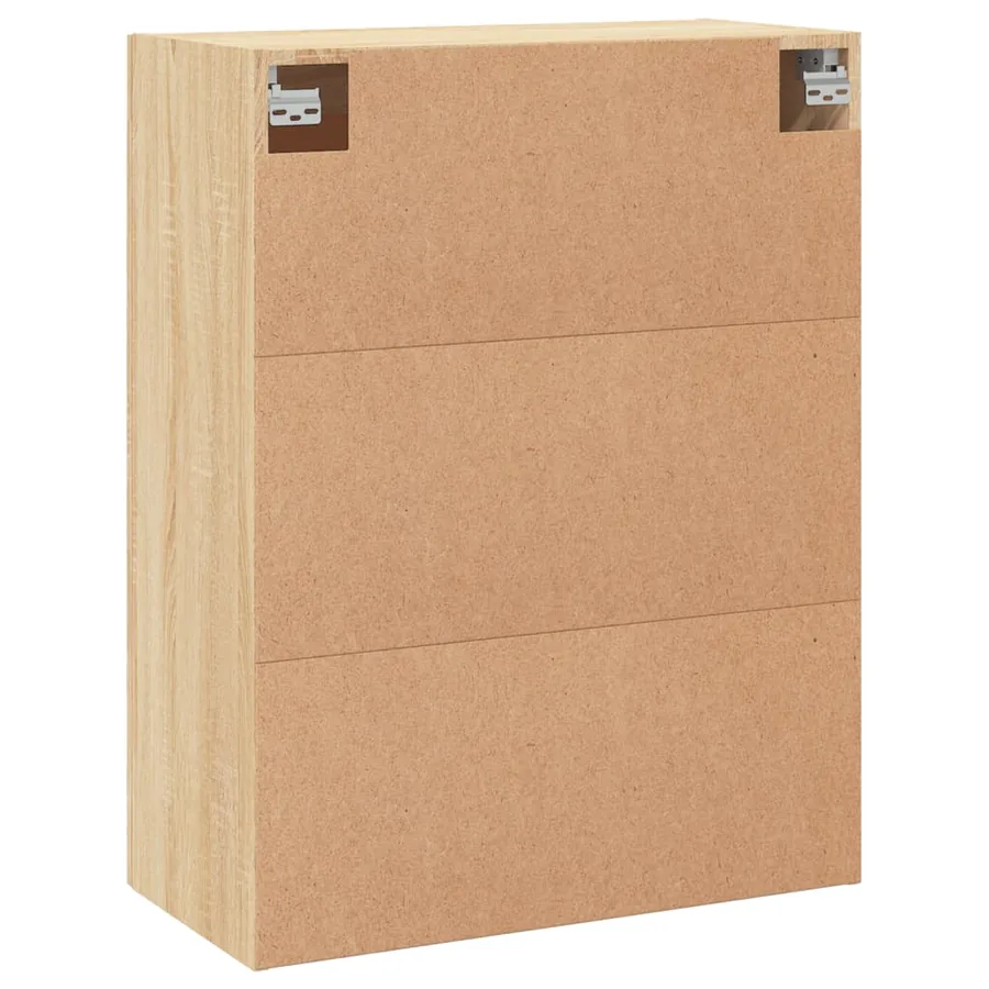Armoires murales 2 pcs chêne sonoma bois d'ingénierie - 8