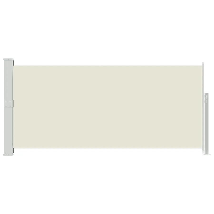 Auvent latéral rétractable 140 x 300 cm Blanc cassé - 4