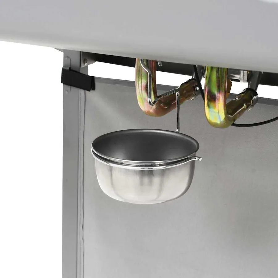 Barbecue à gaz avec 2 zones de cuisson Acier Argenté - 8