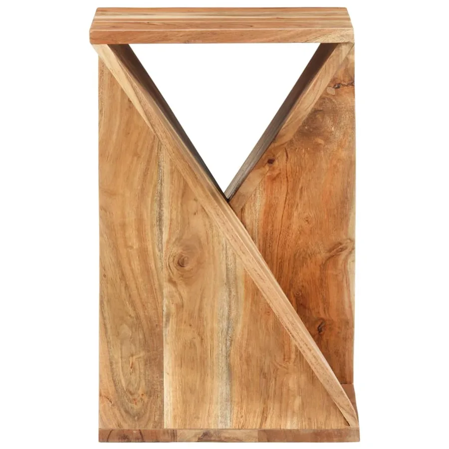 Table d'appoint 35x35x55 cm Bois massif d'acacia - 2