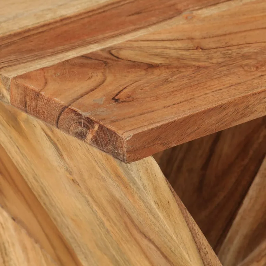 Table d'appoint 35x35x55 cm Bois massif d'acacia - 4