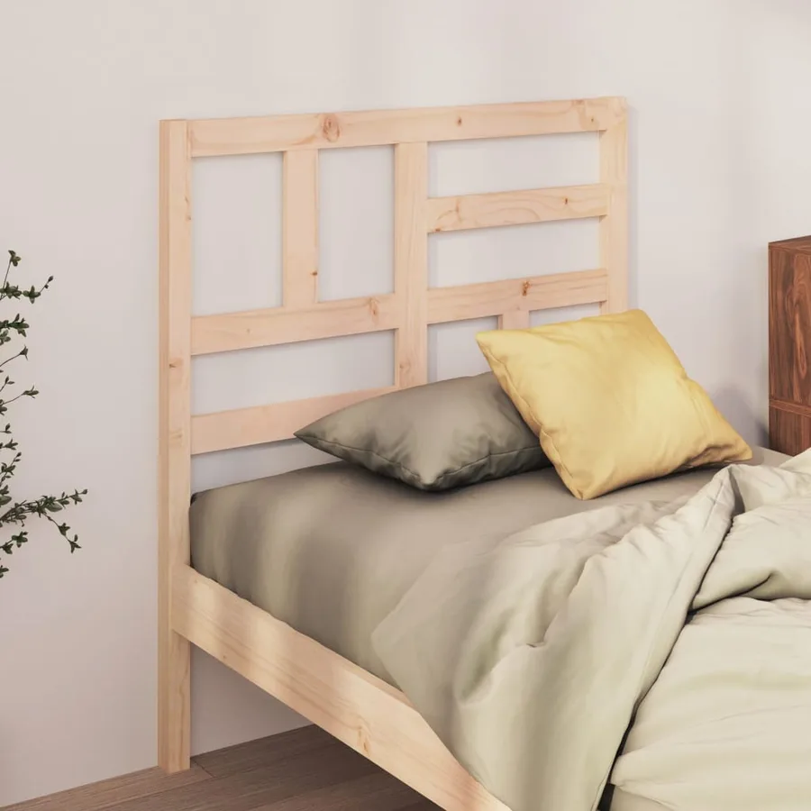Tête de lit 81x4x104 cm Bois massif de pin - 3