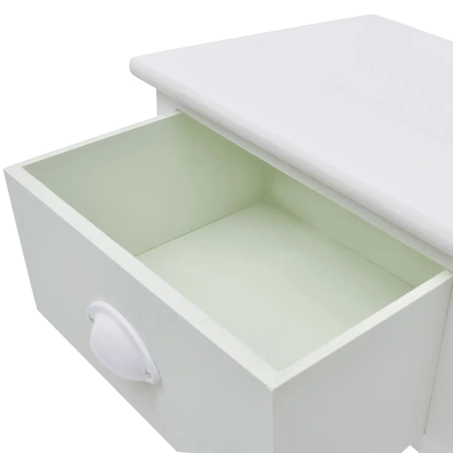 Table de chevet en style français 2 pcs Bois - 5