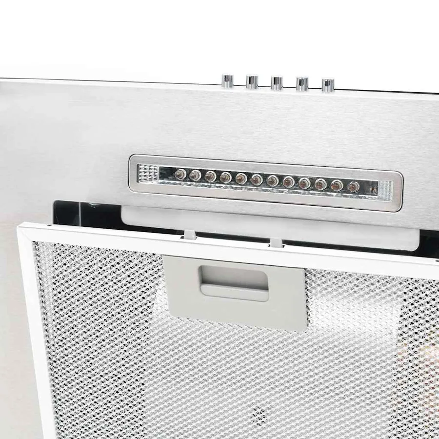 Hotte murale 60 cm Acier inoxydable 756 m³/h LED - 4