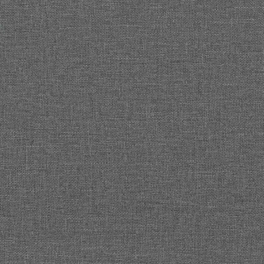 Chaise de relaxation avec tabouret Gris foncé Tissu - 10