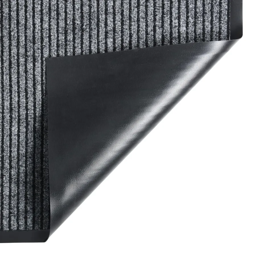 Paillasson rayé Gris 40x60 cm - 3