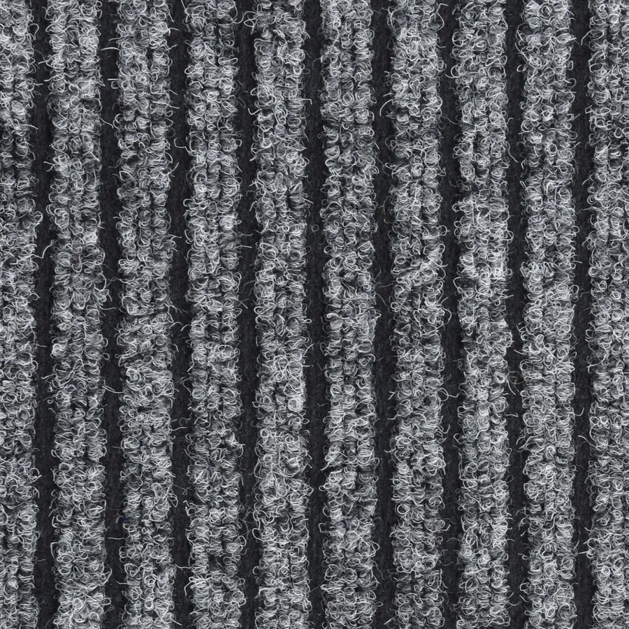Paillasson rayé Gris 40x60 cm - 5
