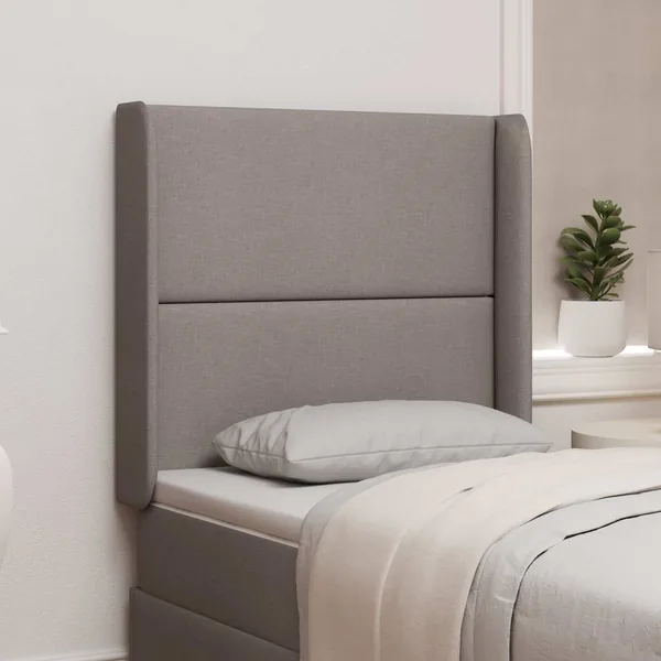 Oreille de tête de lit Taupe 80 x 16 x 4 cm tissu