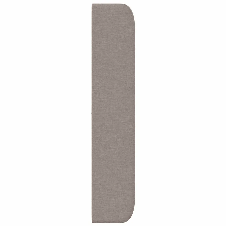 Oreille de tête de lit Taupe 80 x 16 x 4 cm tissu - 7