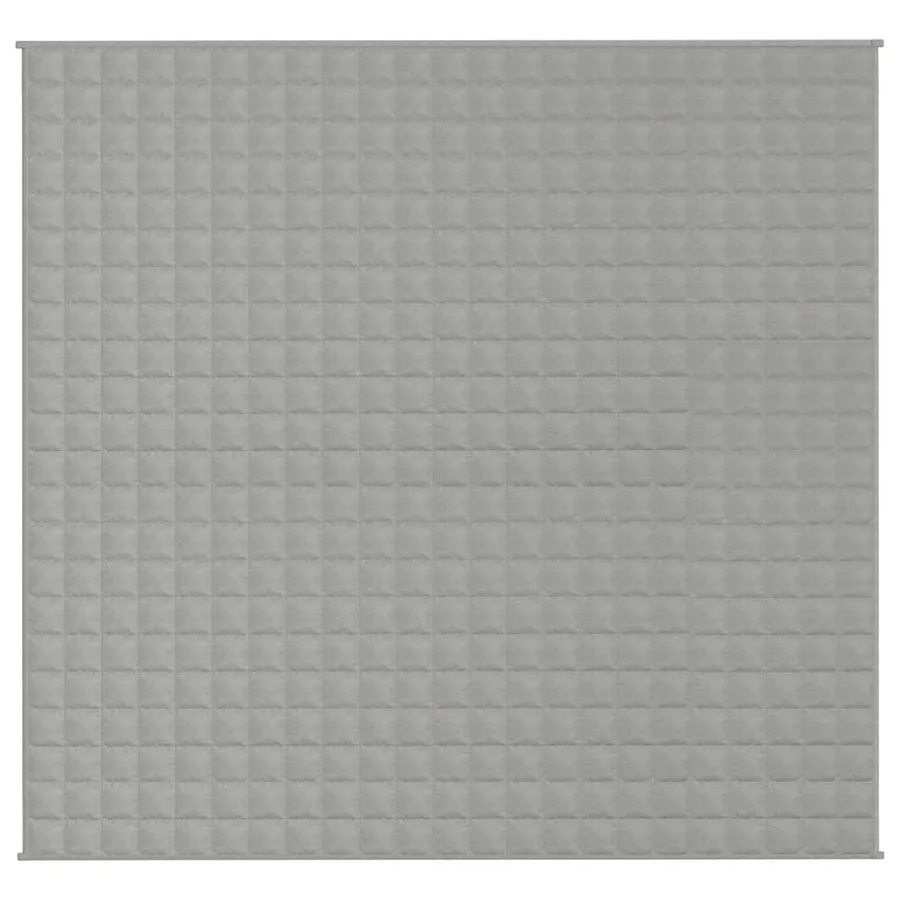 Couverture lestée Gris 220x240 cm 11 kg Tissu - 3