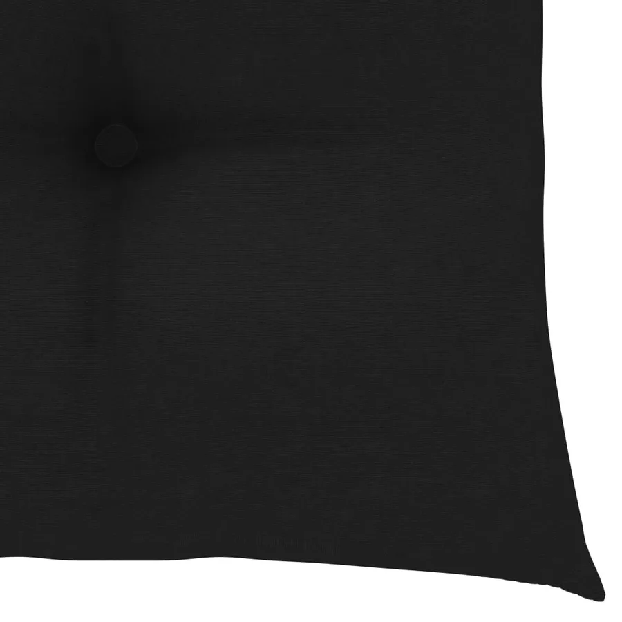 Ensemble à manger d'extérieur pliable coussin 3pcs Teck massif - 14