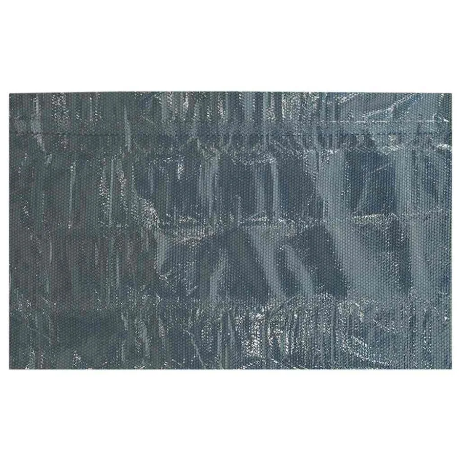Film solaire de piscine flottant PE 800x500 cm Noir et bleu - 4