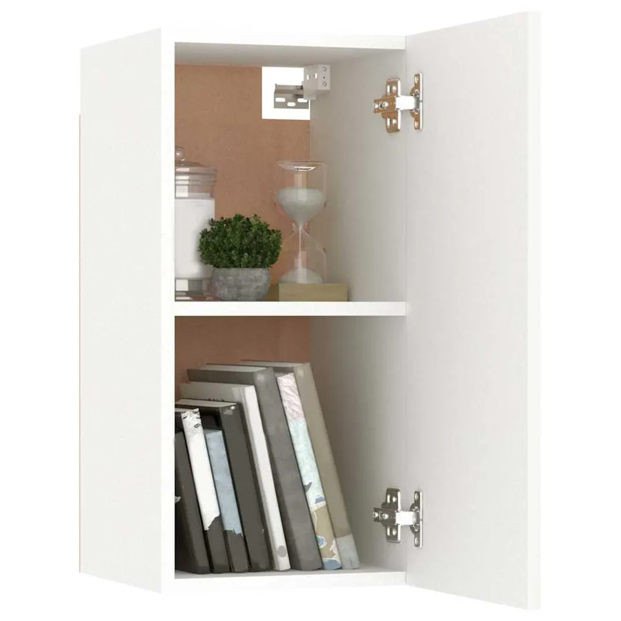 Ensemble de meubles TV 7 pcs Blanc Bois d'ingénierie - 5