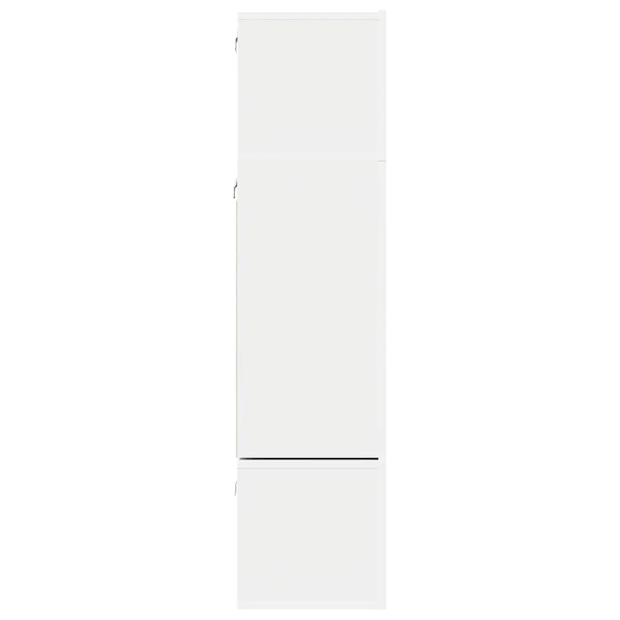 Ensemble de meubles TV 6 pcs Blanc Bois d'ingénierie - 9