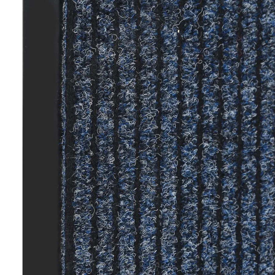 Paillasson rayé Bleu 40x60 cm - 2